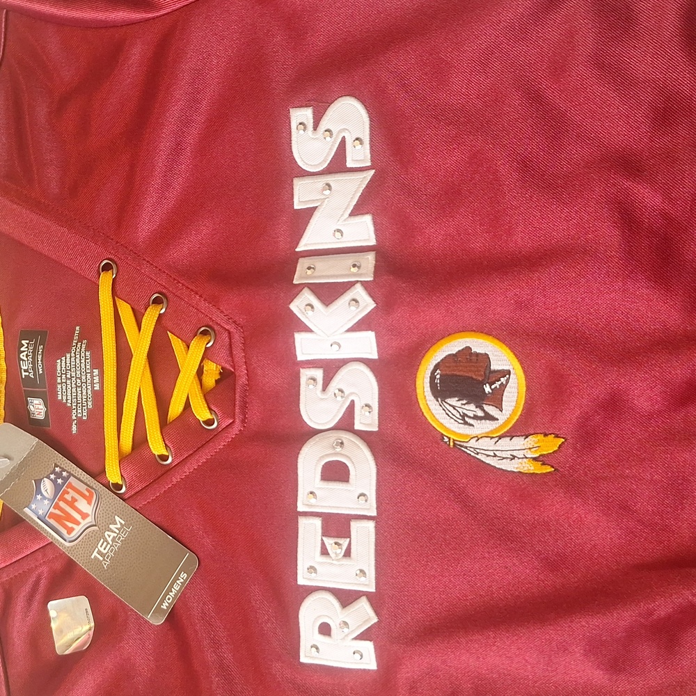 Red and Yellow Athletic Jersey Top Size M - Picture 3 of 9
